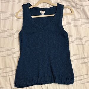 J. Crew Women's Deep Blue Teal Tank Top
